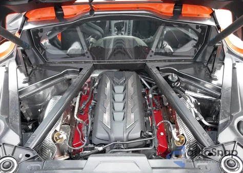 2025 Chevrolet Corvette Stingray Rwd 2Lt z USA, uszkodzony, nr VIN 1G1YB2D43S5105409